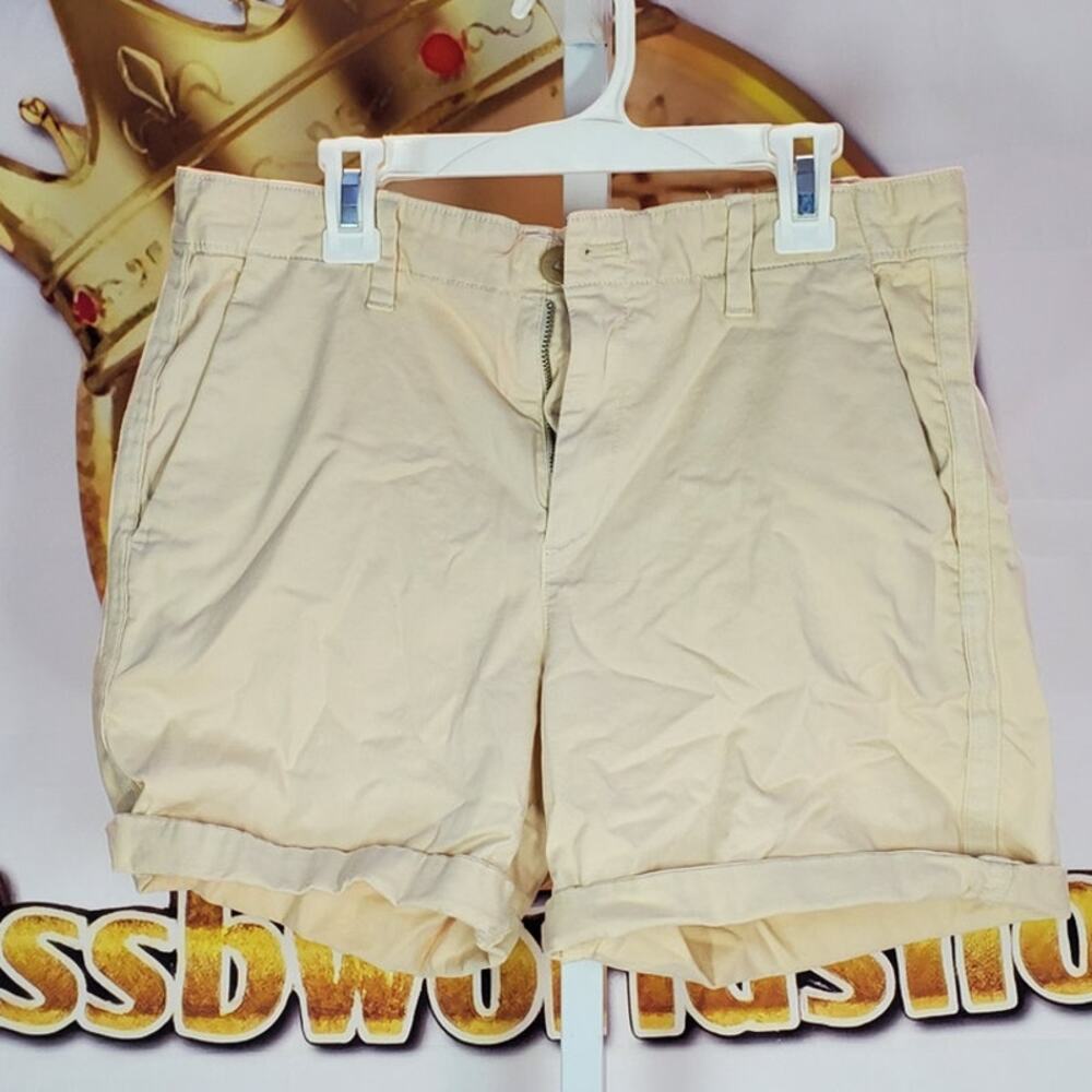 Gap Cream Girlfriend Chino Shorts Size 6
